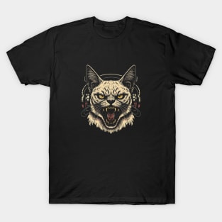 Death Metal Cat T-Shirt